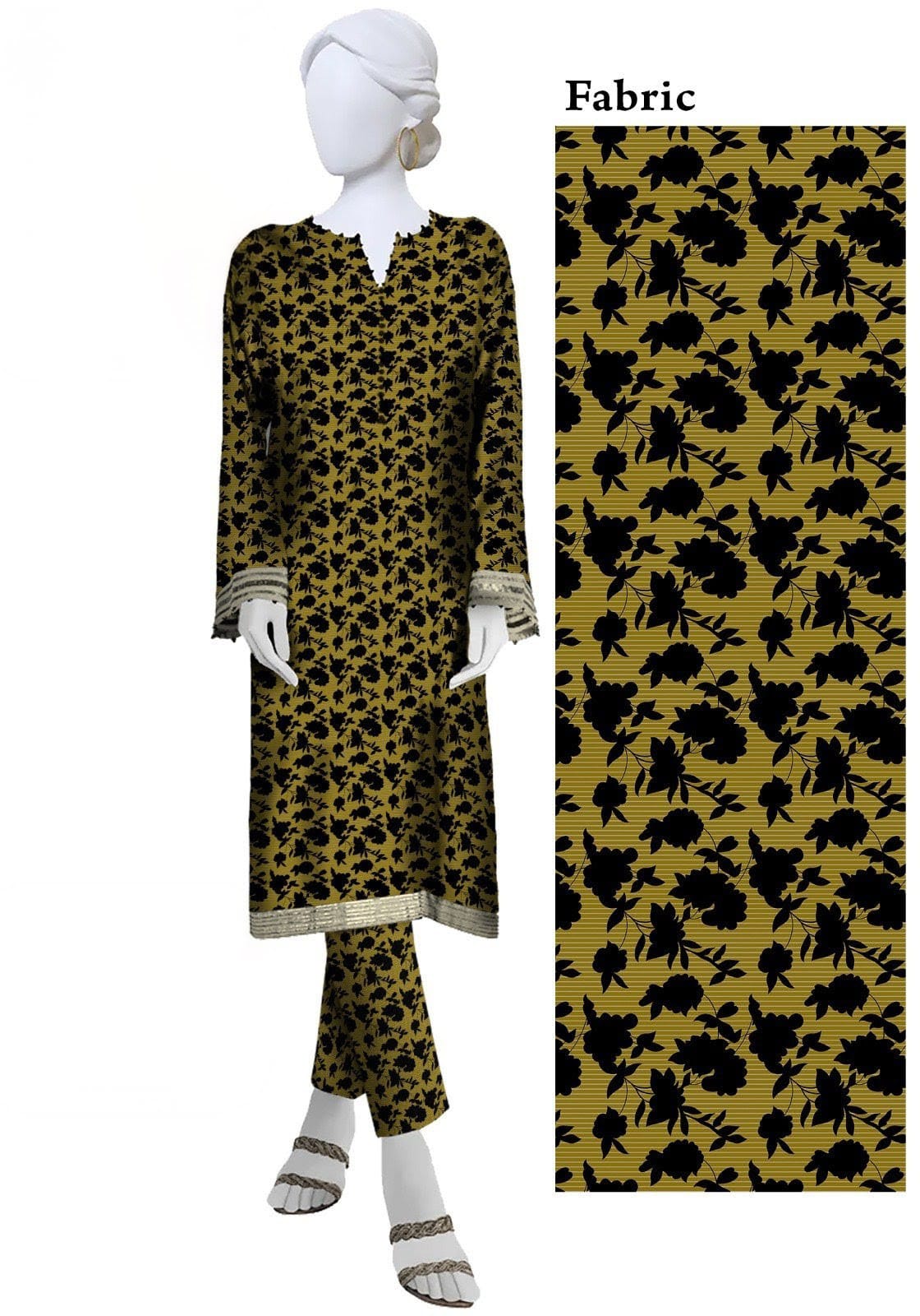 Summer Cotton All Over 2pc-z9