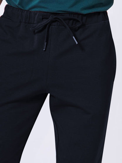 NXT Fleece Jogger Sweatpant For Men-Mid Navy-BR14546