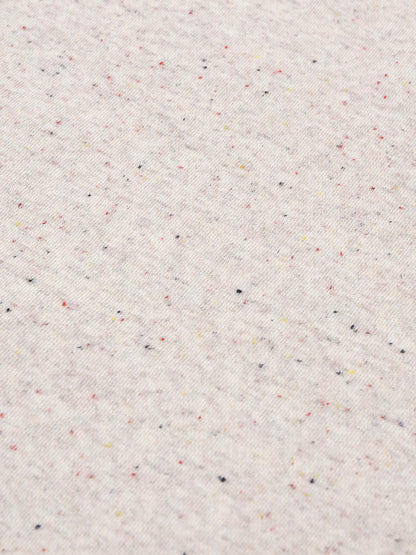 Upgrade Fashion Fleece Funky Style Sweatshirt For Men-Off White & Allover Melange-BR14444