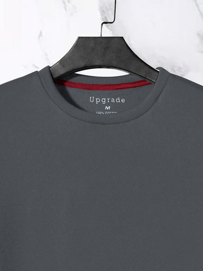 Upgrade Fashion Terry Fleece Funky Style Sweatshirt For Men-Malaysian Grey-BR14519