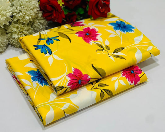 Summer Cotton All Over 2pc-R1