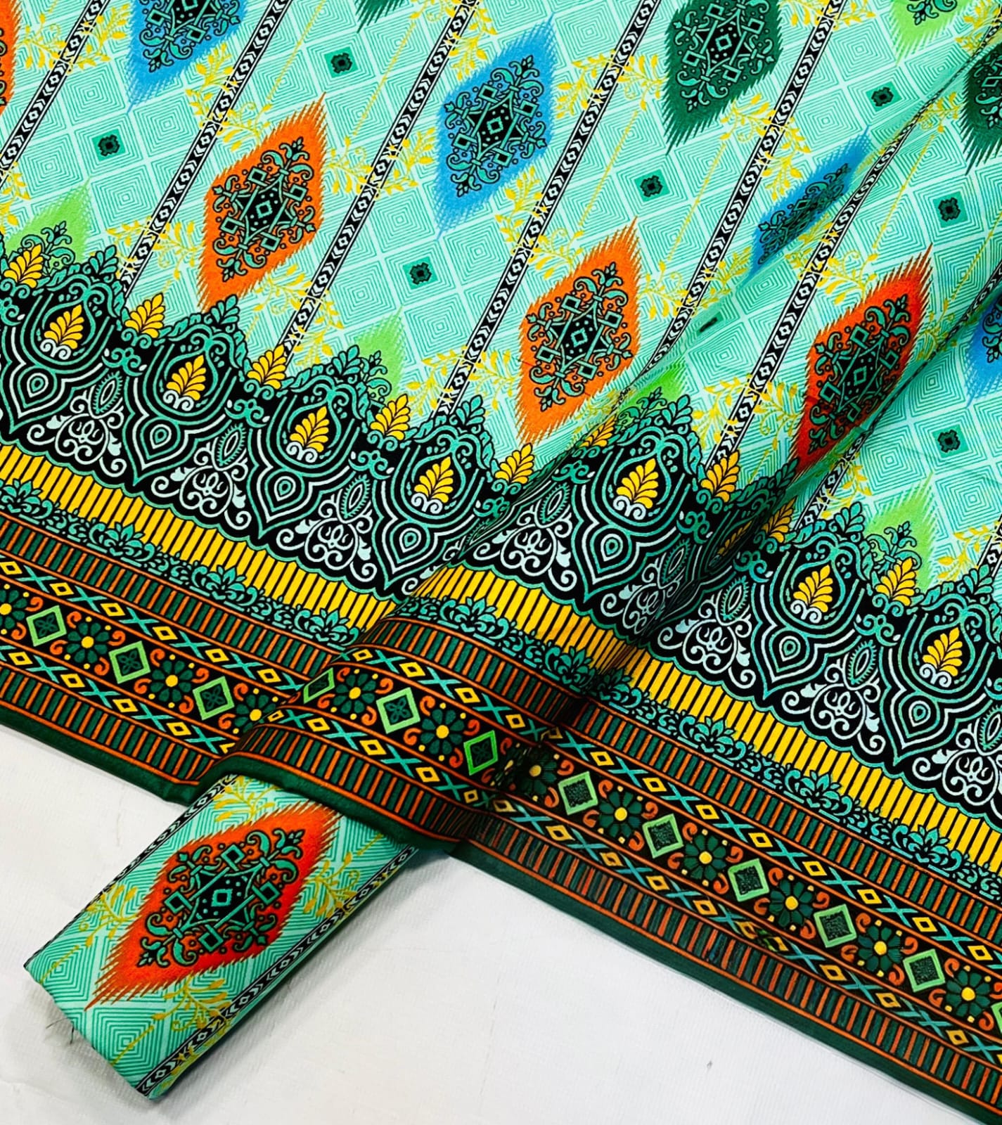Summer Cotton All Over 2pc-R82