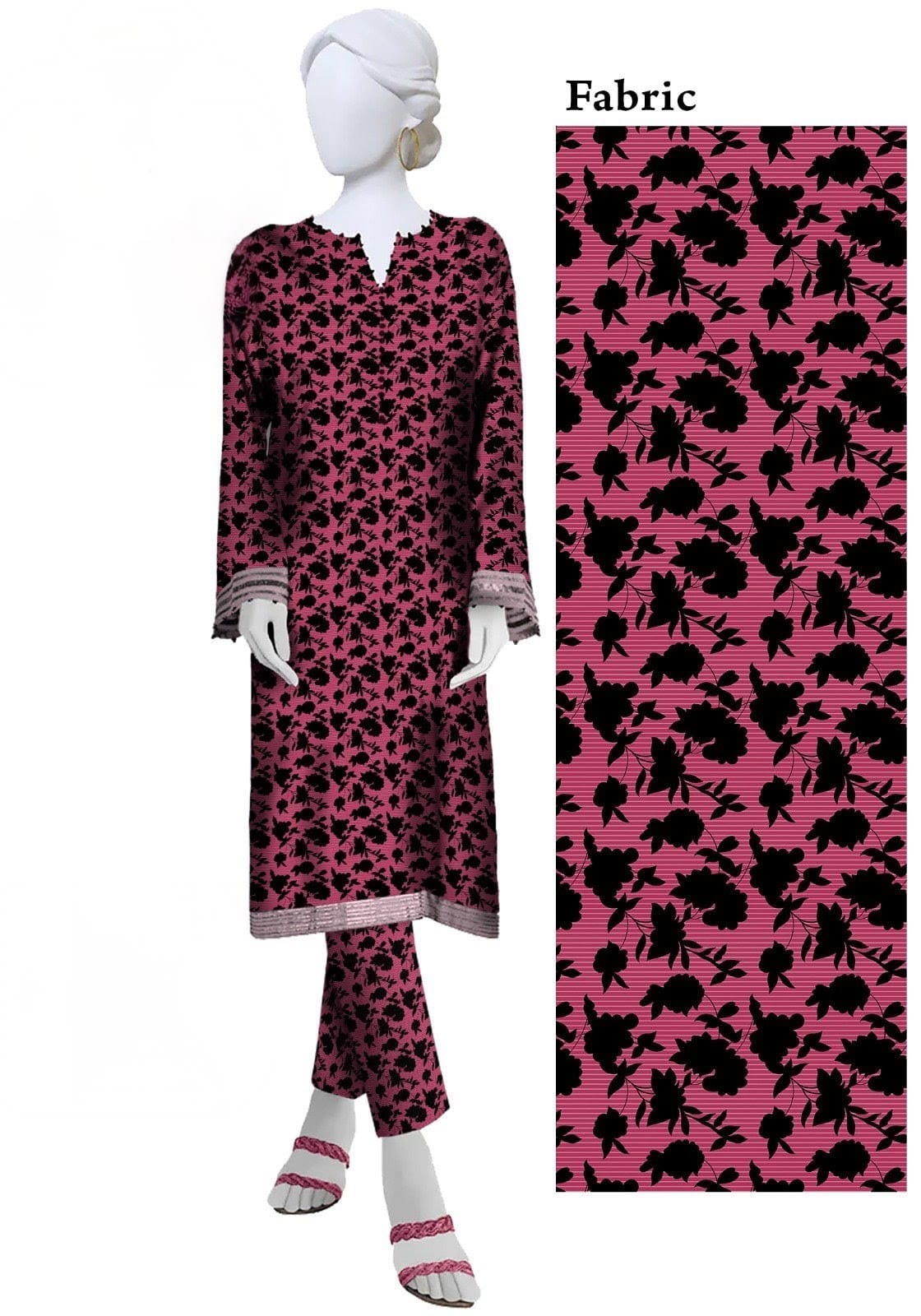 Summer Cotton All Over 2pc-z7